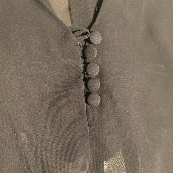 Lightly Worn TopShop Button up Blouse - Picture 4 of 4